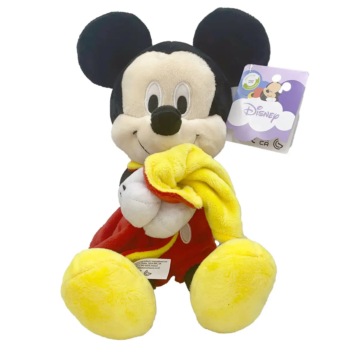 Mickey Mouse Plüschfigur mit Kuscheldecke - 27 cm