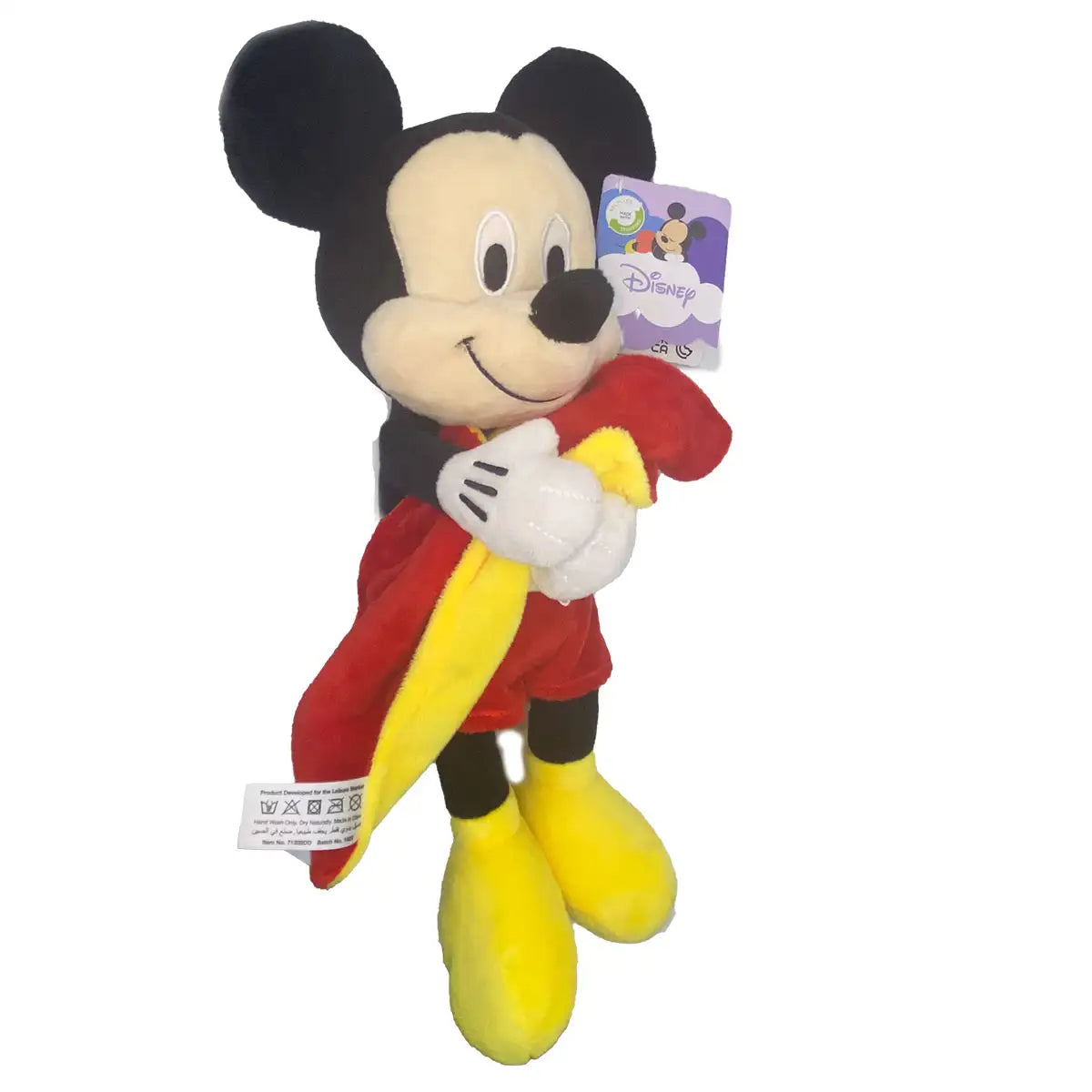 Mickey Mouse Plüschfigur mit Kuscheldecke - 27 cm