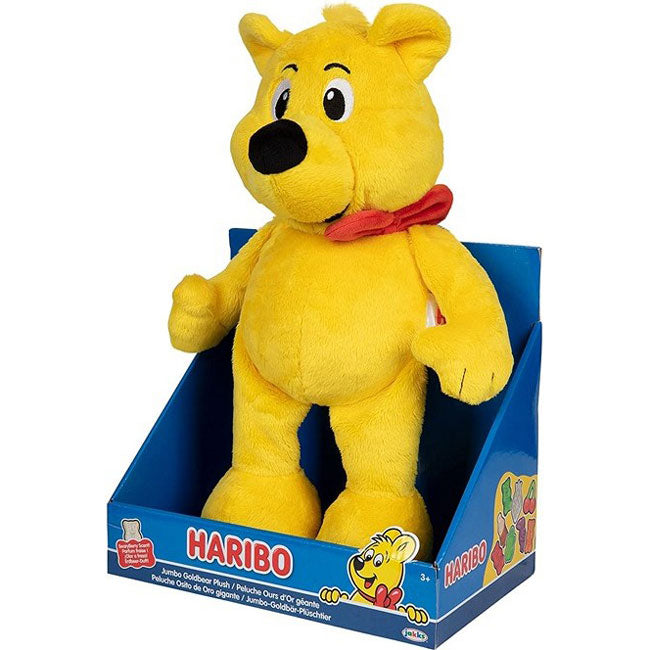 Haribo Goldbär Jumbo Plüschtier 35cm in der Box mit dem Goldbär Duft