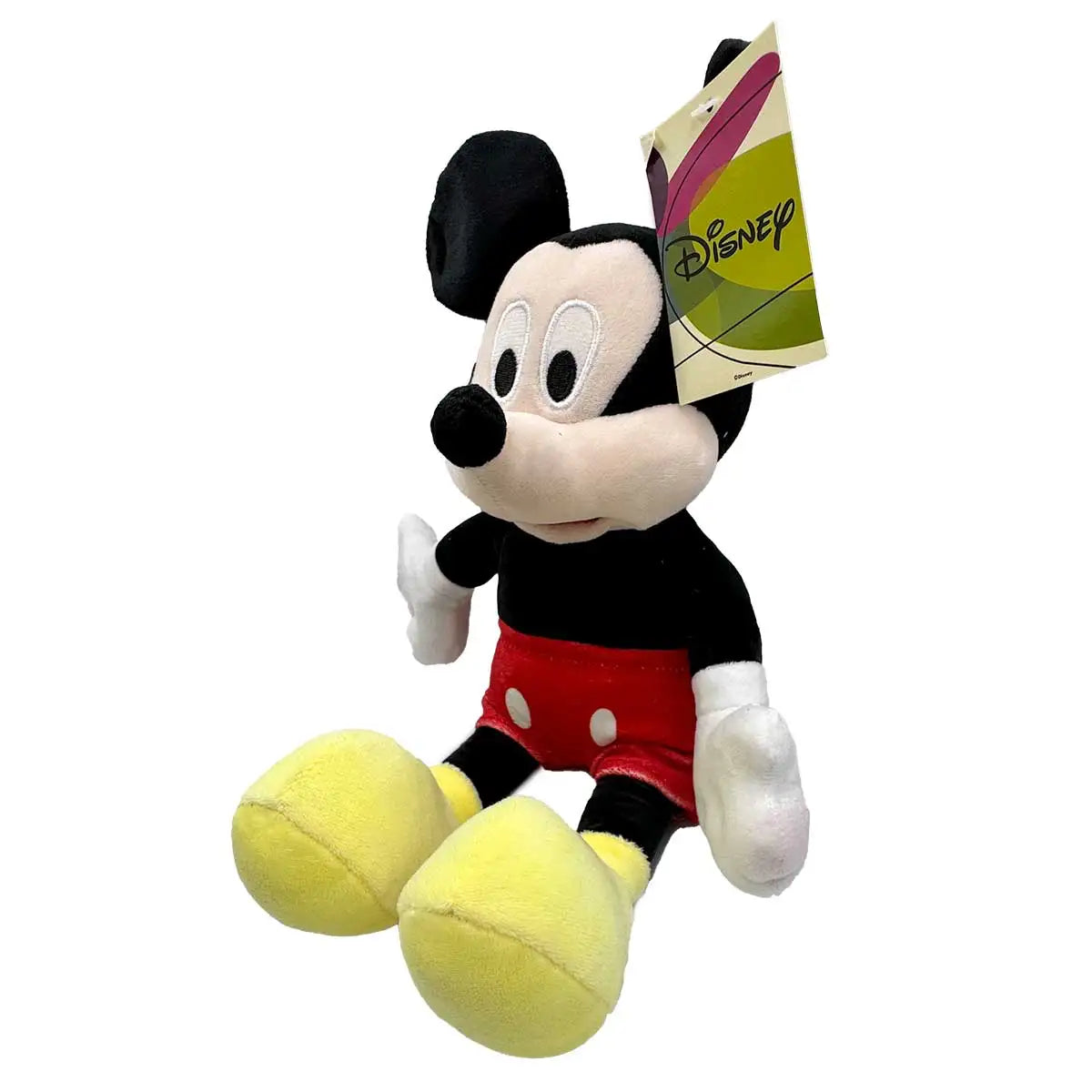 Disney - Mickey Maus Plüschfigur ca. 30cm im klassischen Outfit mit roter Hose