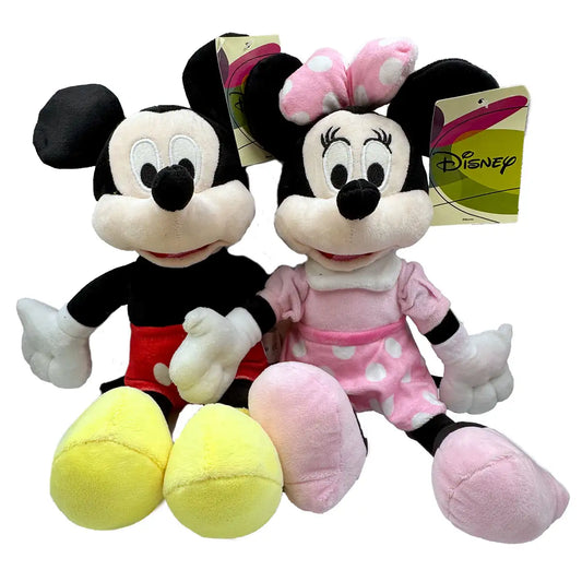 Disney Minnie und Mickey Mouse Plüschfiguren-Set (je ca. 30 cm)