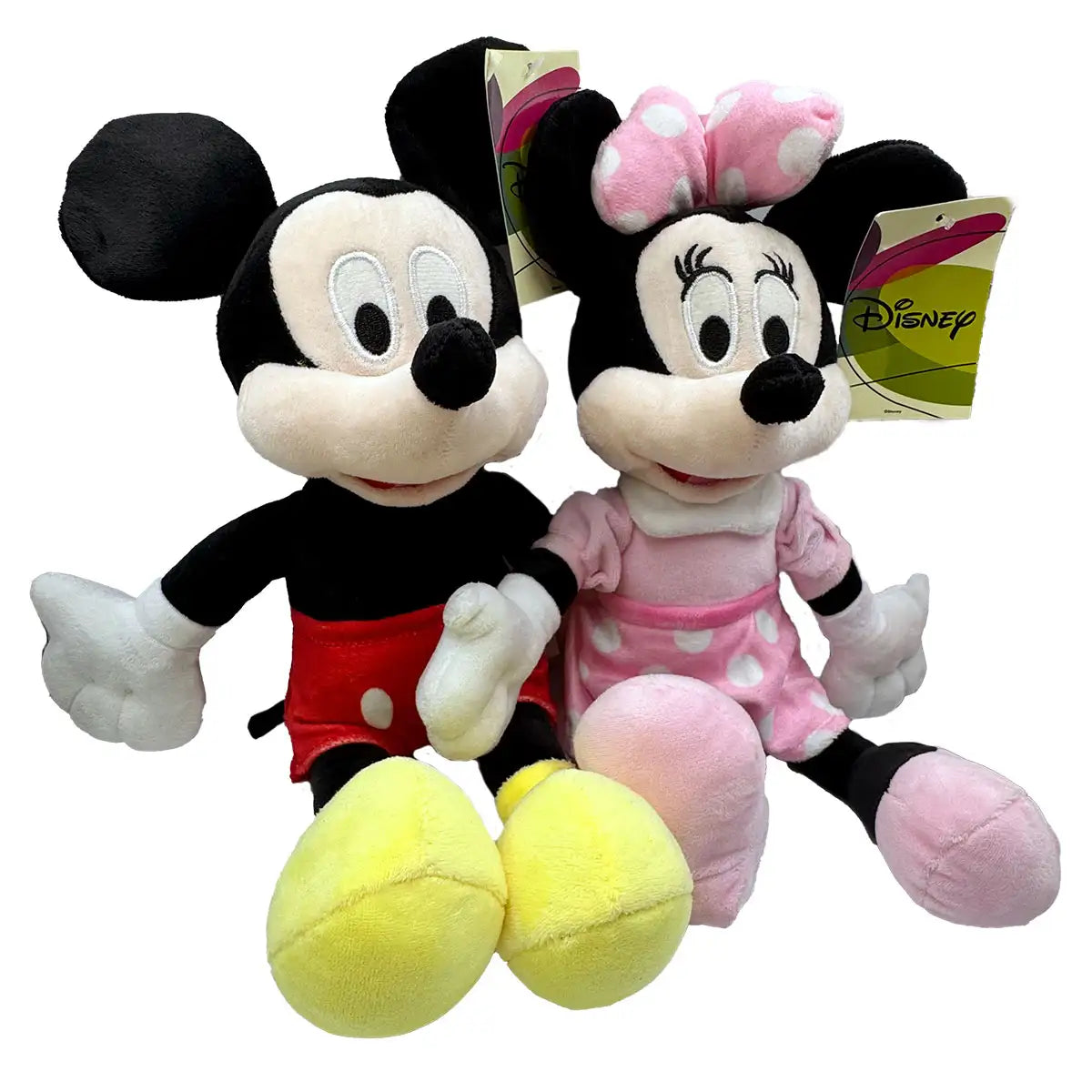 Disney Minnie und Mickey Mouse Plüschfiguren-Set (je ca. 30 cm)