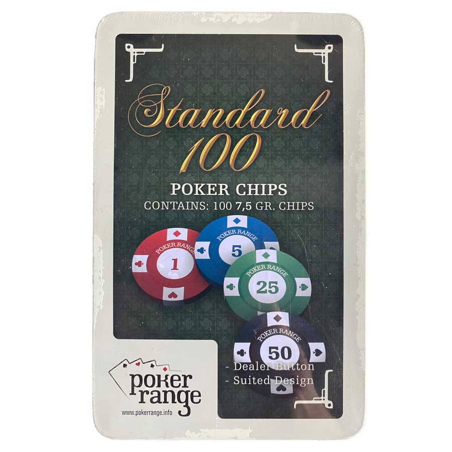 Poker Chips - Poker-Range Standard 100 / 7,5g Deaktiviert