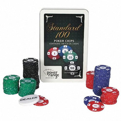 Poker Chips - Poker-Range Standard 100 / 7,5g Deaktiviert