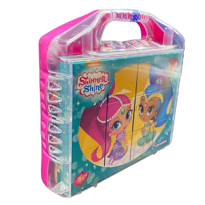 Shimmer & Shine Würfelpuzzle im Koffer 12-teilig