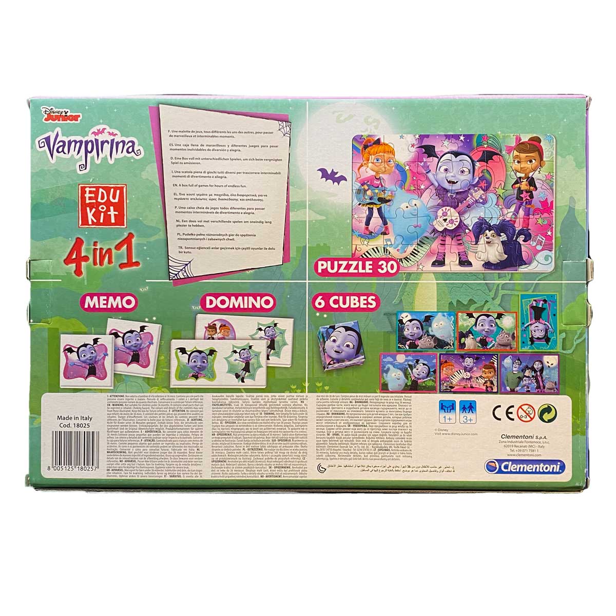 Junior Vampirina Edukit 4in1 Disney - Clementoni 18025