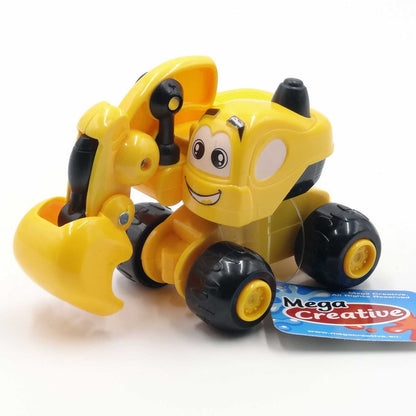 Baustellenfahrzeuge - Fanny Cartoon Cars 3er-Set- 10cm