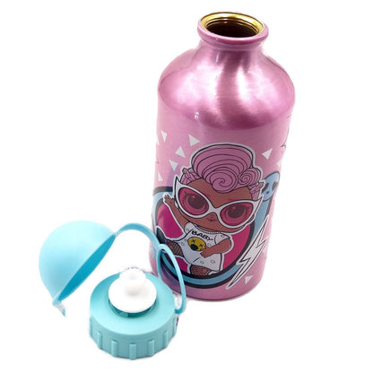 LOL Surprise Aluminium Trinkflache 500ml Farbe Rosa